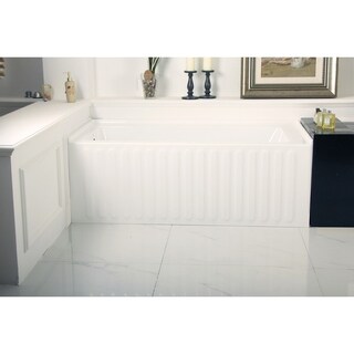 Kingston Brass 60-Inch Acrylic Alcove Tub - Bed Bath & Beyond - 30948861