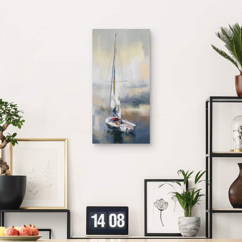 Morning Masts II by Studio Arts Canvas Art Print