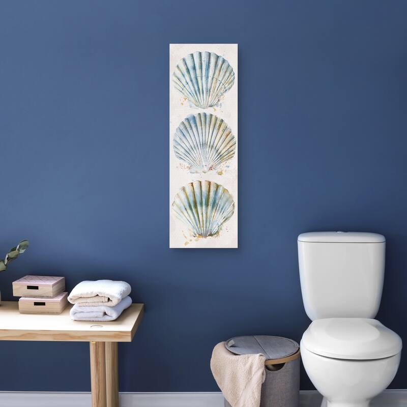 Shell Panel I by Studio Arts Canvas Art Print