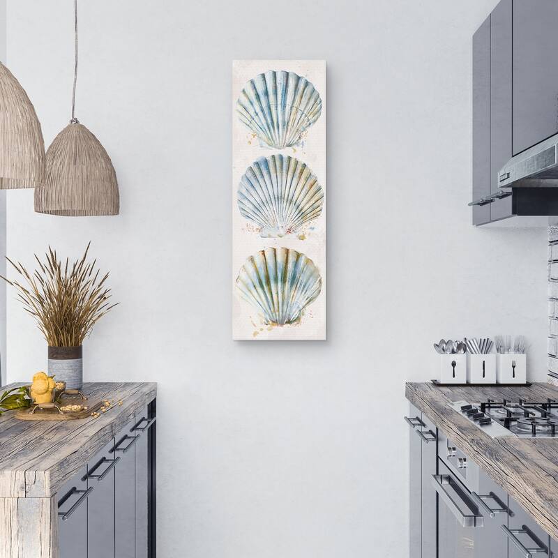 Shell Panel I by Studio Arts Canvas Art Print