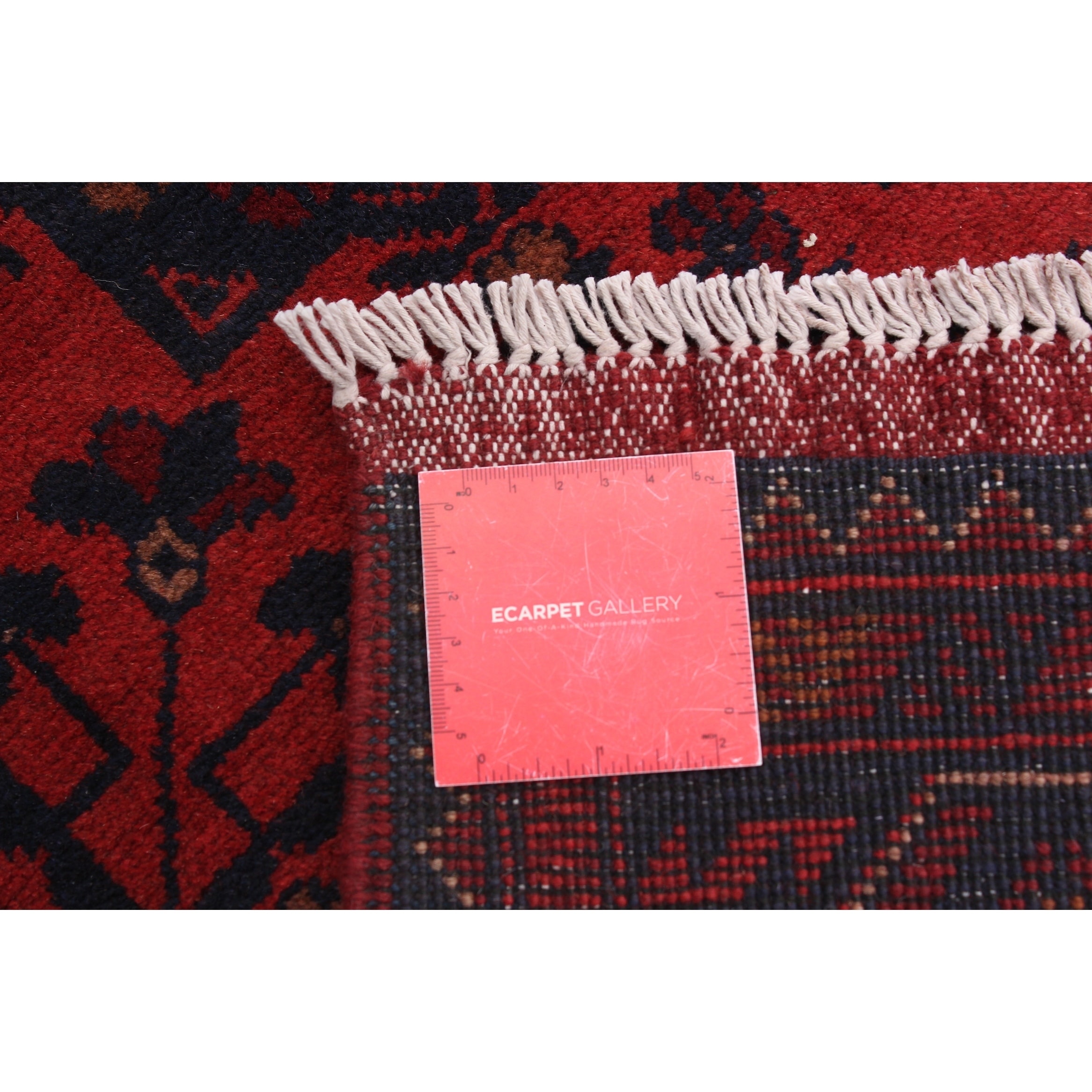 Entrance Finest Khal Mohammadi Bordered Red Rug 2'9 x 9'7 Hand-Knotted Wool Runner Rug Kitchen 342320 eCarpet Gallery Runner Rug for Hallway 