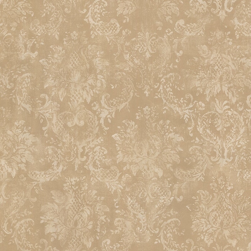 Canvas Damask Pinecrest 32.7 Ft. x 20.5 In. Canvas Damask Wallpaper