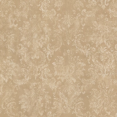 Canvas Damask Pinecrest 32.7 Ft. x 20.5 In. Canvas Damask Wallpaper