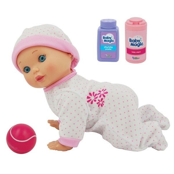 baby magic crawling baby doll