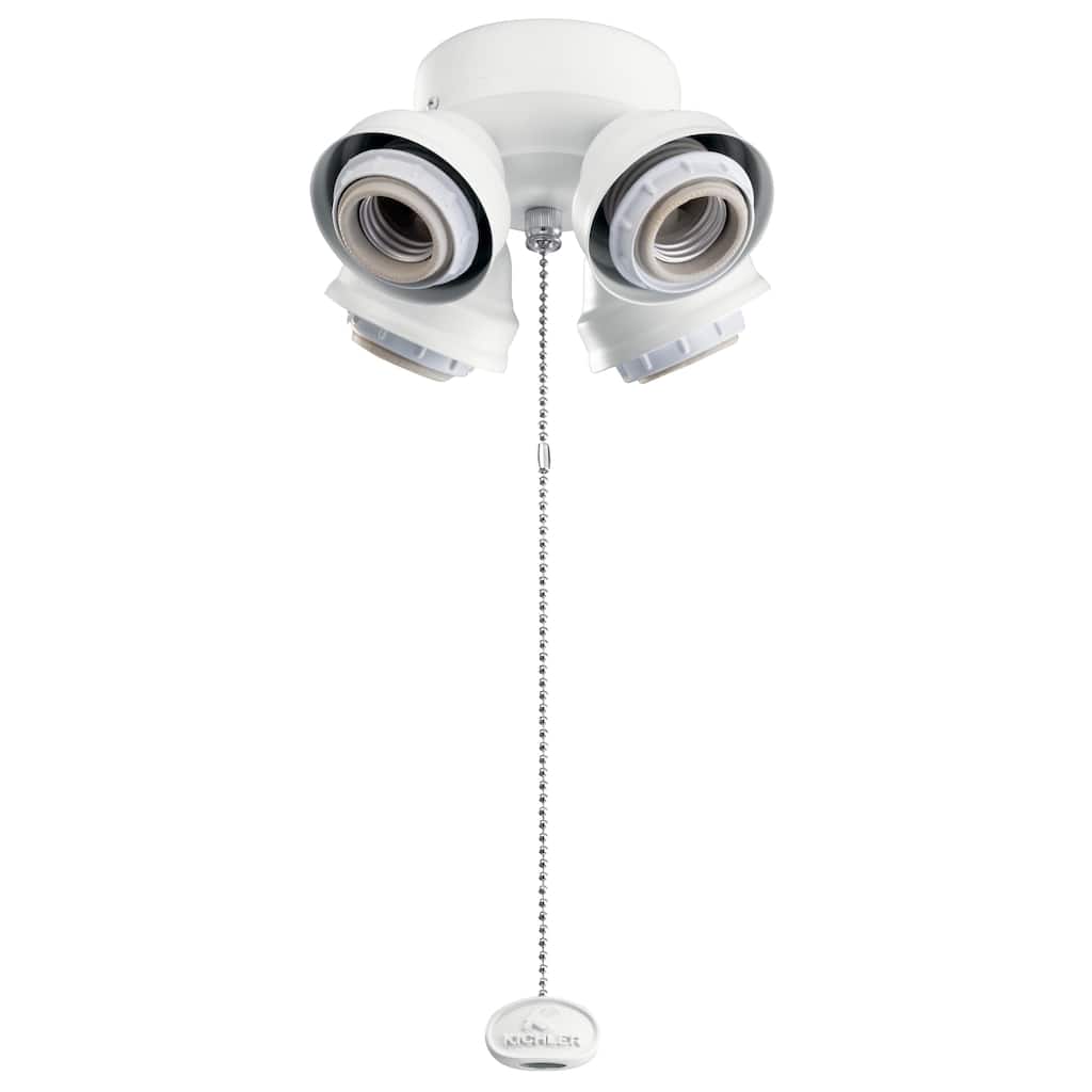 Kichler Lighting 4-Light LED Turtle Fitter Matte White - Matte White