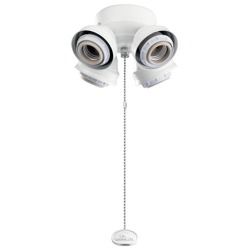 Kichler Lighting 4-Light LED Turtle Fitter Matte White - Matte White