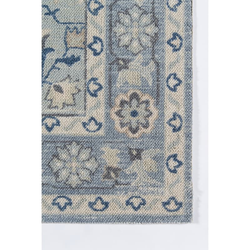 Momeni Anatolia Wool and Nylon Traditional Medallion Area Rug