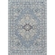 preview thumbnail 2 of 4, Momeni Anatolia Wool and Nylon Traditional Medallion Area Rug Blue - 2' X 3'