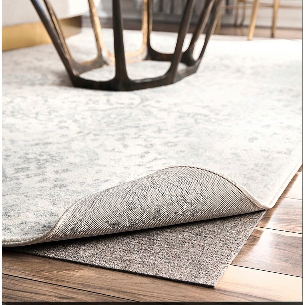 8 X10 Non Slip Grey Thick Reduce Noise Carpet Mat For Non Slip Grey Thick Reduce Noise