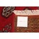 preview thumbnail 9 of 7, Hand-knotted Finest Peshawar Bokhara Red Wool Rug