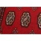 preview thumbnail 7 of 7, Hand-knotted Finest Peshawar Bokhara Red Wool Rug