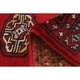 preview thumbnail 8 of 7, Hand-knotted Finest Peshawar Bokhara Red Wool Rug