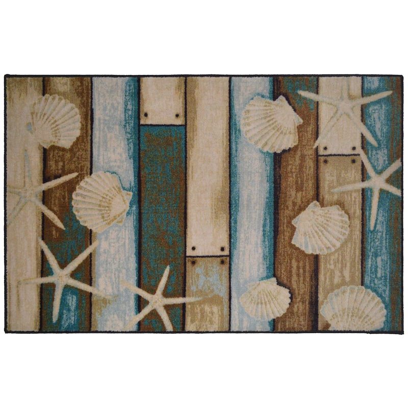 Seaside Sea Life Rug - 30"x46" - 30"x46"