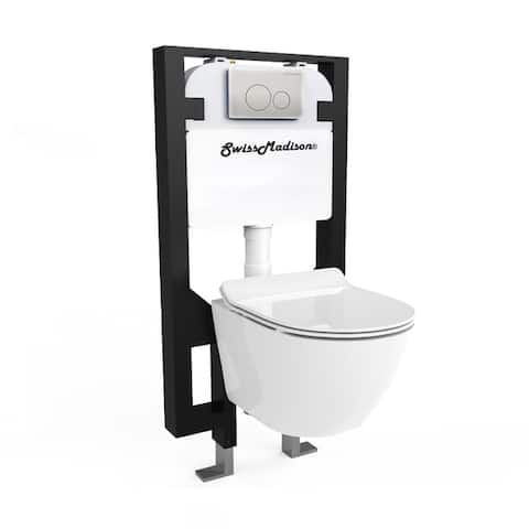Swiss Madison St. Tropez Wall Hung Toilet Set