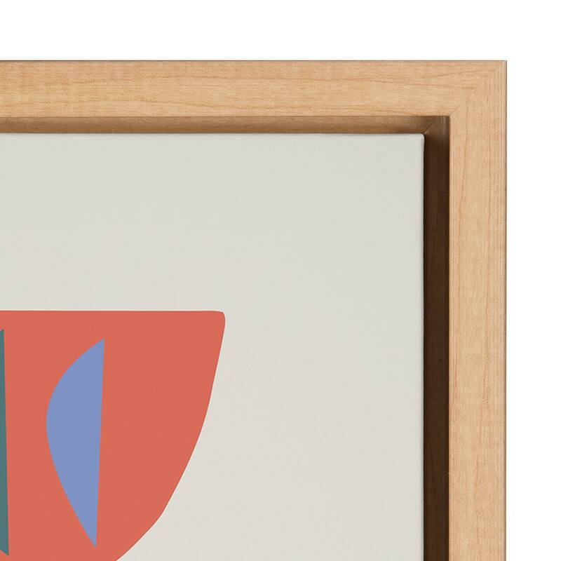Kate and Laurel Sylvie Succulents Framed Canvas by Rachel Lee