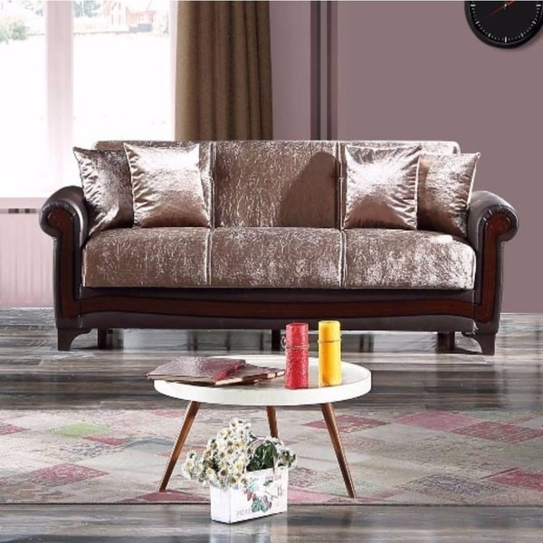 Shop Retropolis Convertible Sleeper Sofa for Living Rooms ...