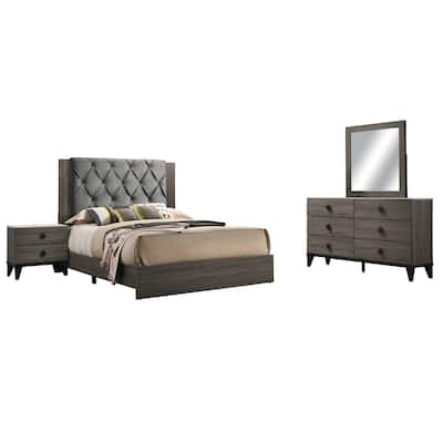 Best Quality Furniture Madelyn 4-Piece Bedroom Set