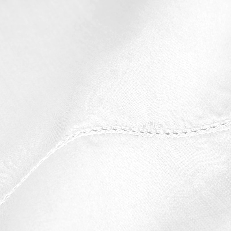 Luxury Hotel Collection 600 Thread Count Cotton Hemstitch Fitted Sheet