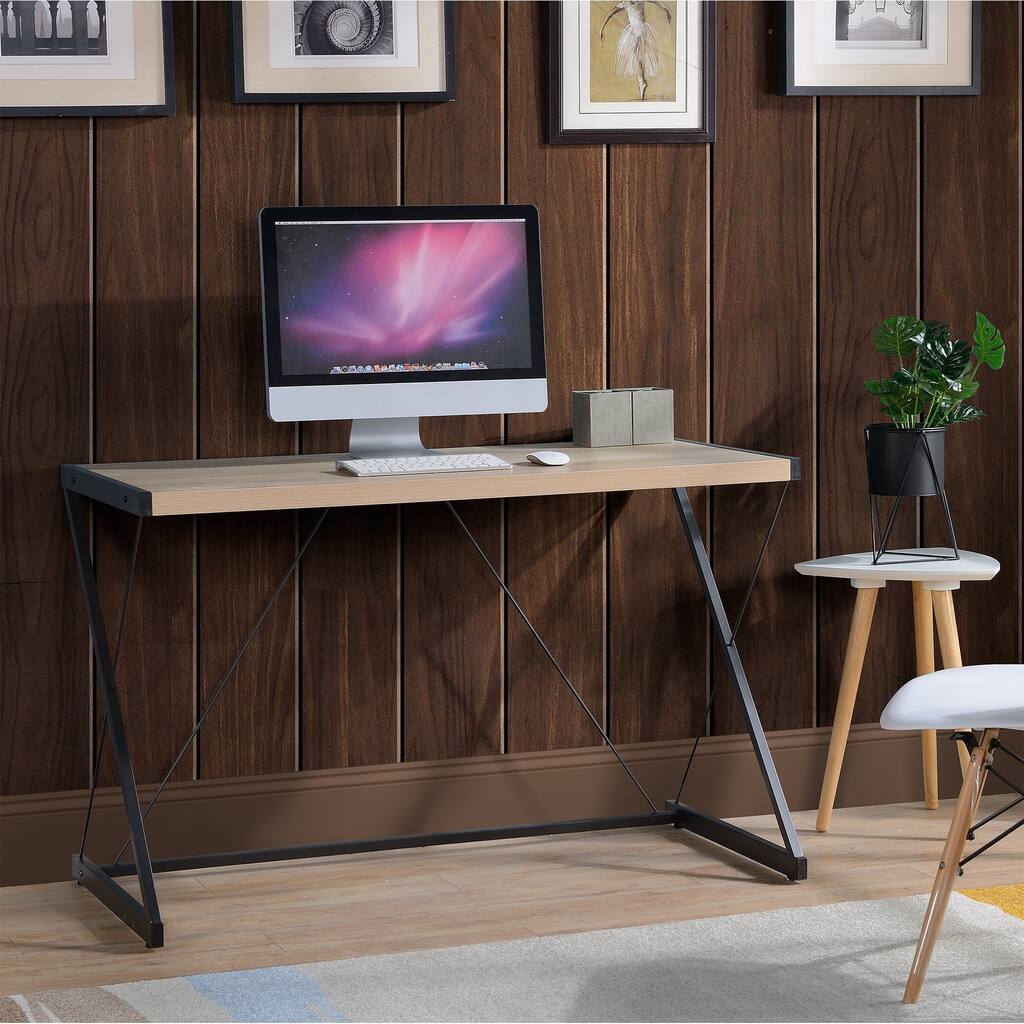 Light Oak Computer Desk