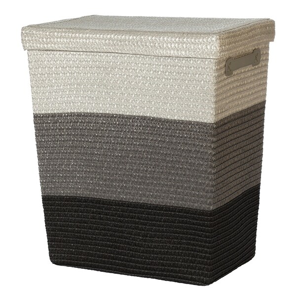 Creative Bath Wave Poly Straw Hamper. Opens flyout.