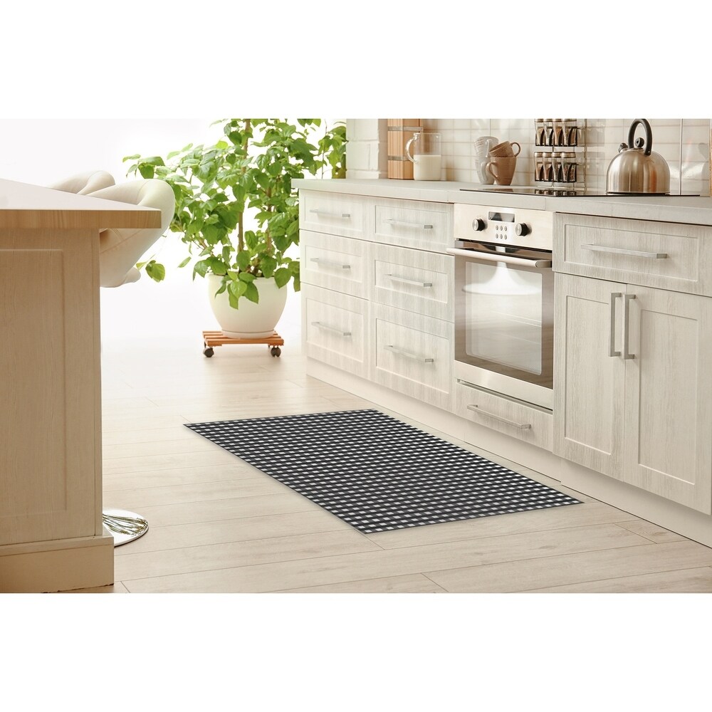 Checkerboard Soft Kitchen Mat