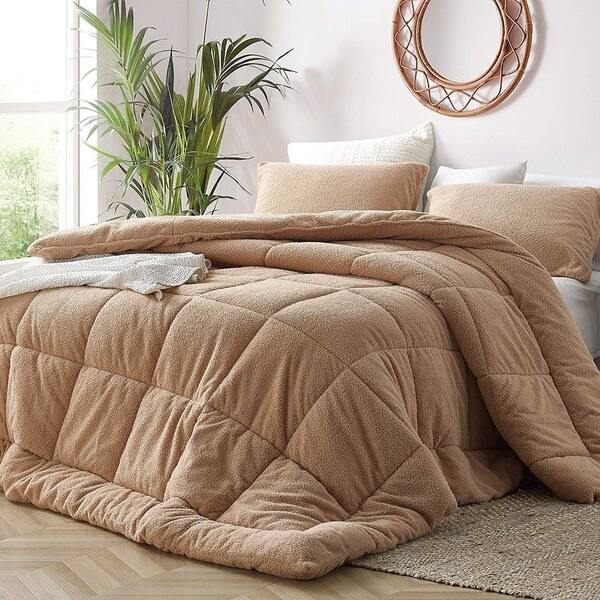 slide 2 of 2, Oh Sweetie - Coma Inducer Oversized Comforter - Toasted Almond (Shams Not Included)