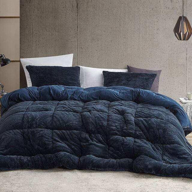 Are You Kidding Bare Coma Inducer Nightfall Navy Oversized Comforter