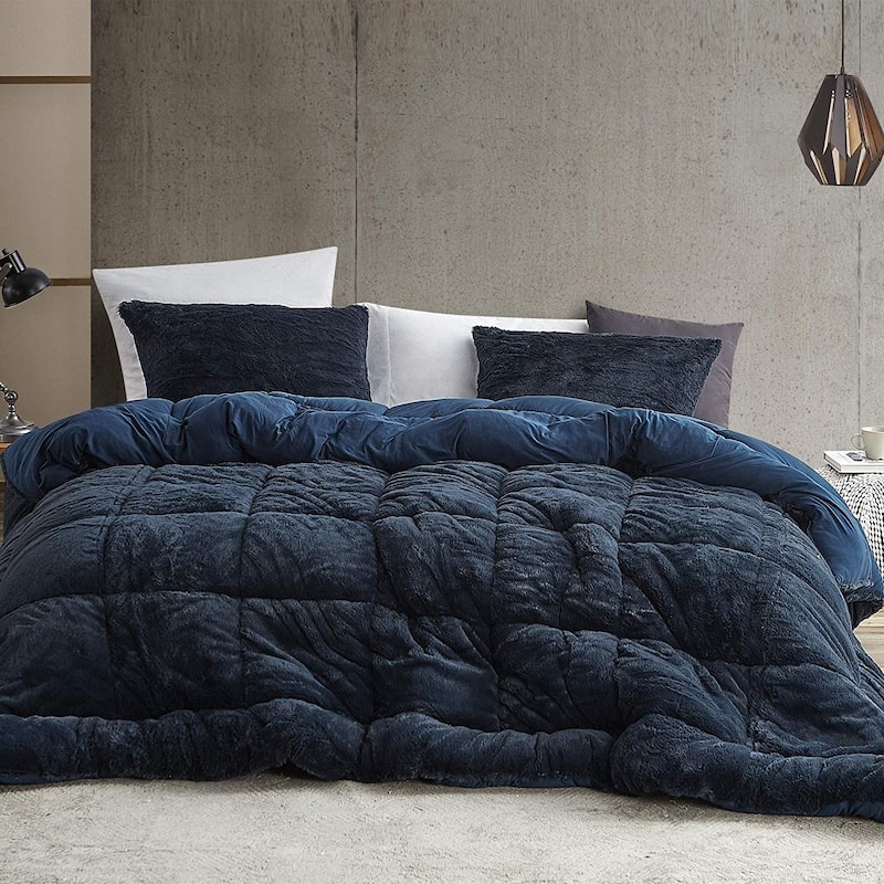 Are You Kidding Bare Coma Inducer Nightfall Navy Oversized Comforter