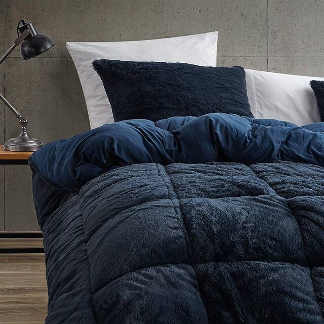 Are You Kidding Bare Coma Inducer Nightfall Navy Oversized Comforter