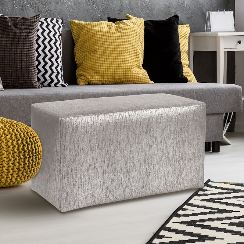 Universal Bench With Slipcover, Glam Collection