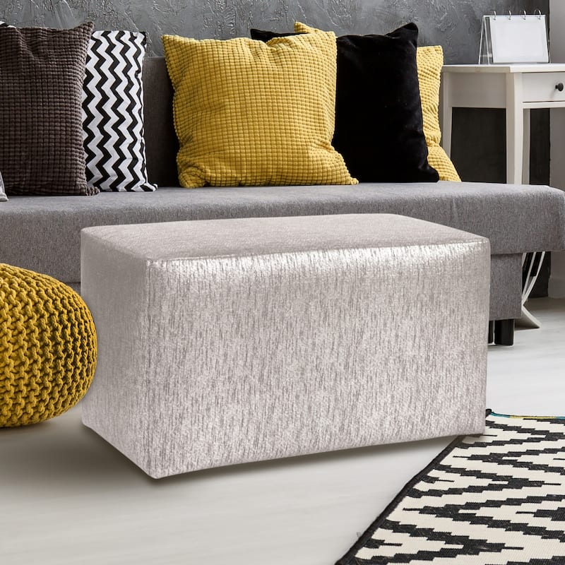 Universal Bench With Slipcover, Glam Collection
