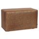preview thumbnail 1 of 4, Universal Bench With Slipcover, Glam Collection Brown