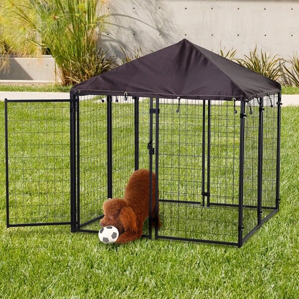 pet pen with roof
