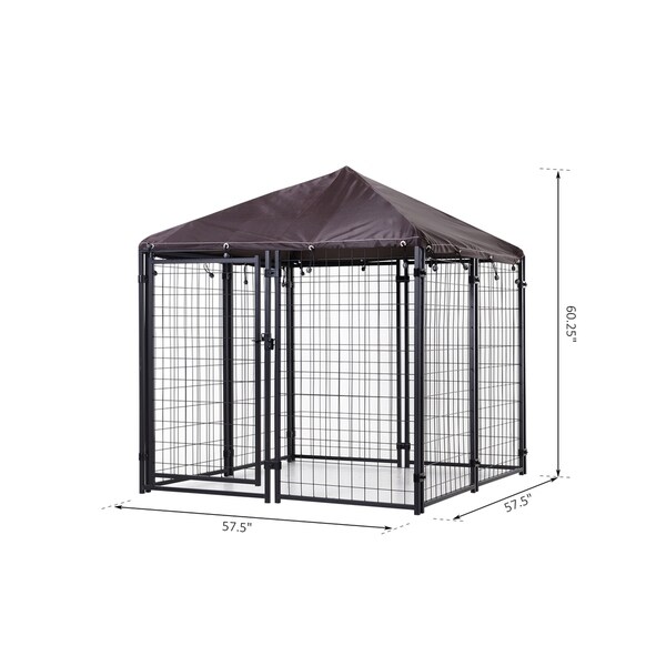 medium size dog kennel