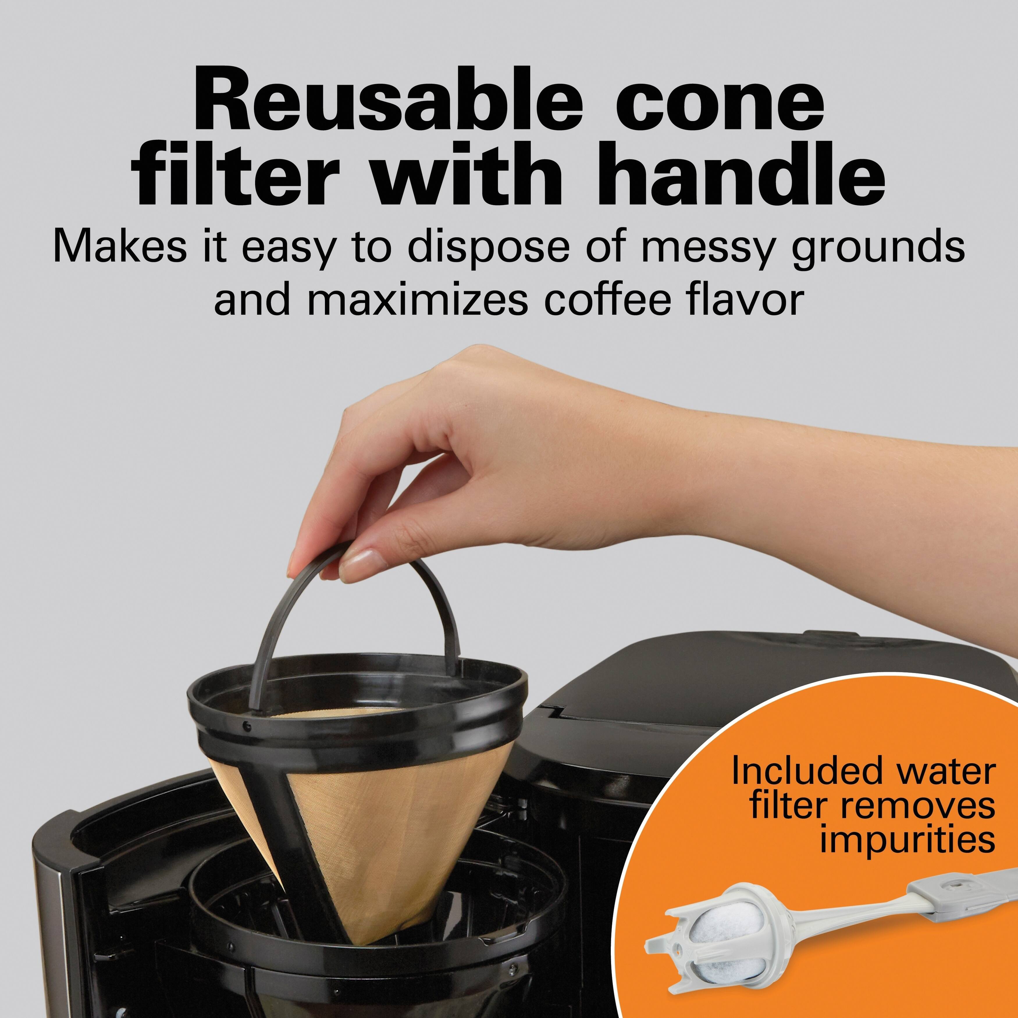 Hamilton Beach Front Fill 14Cup Programmable Coffee Maker On Sale Bed Bath & Beyond 30970347