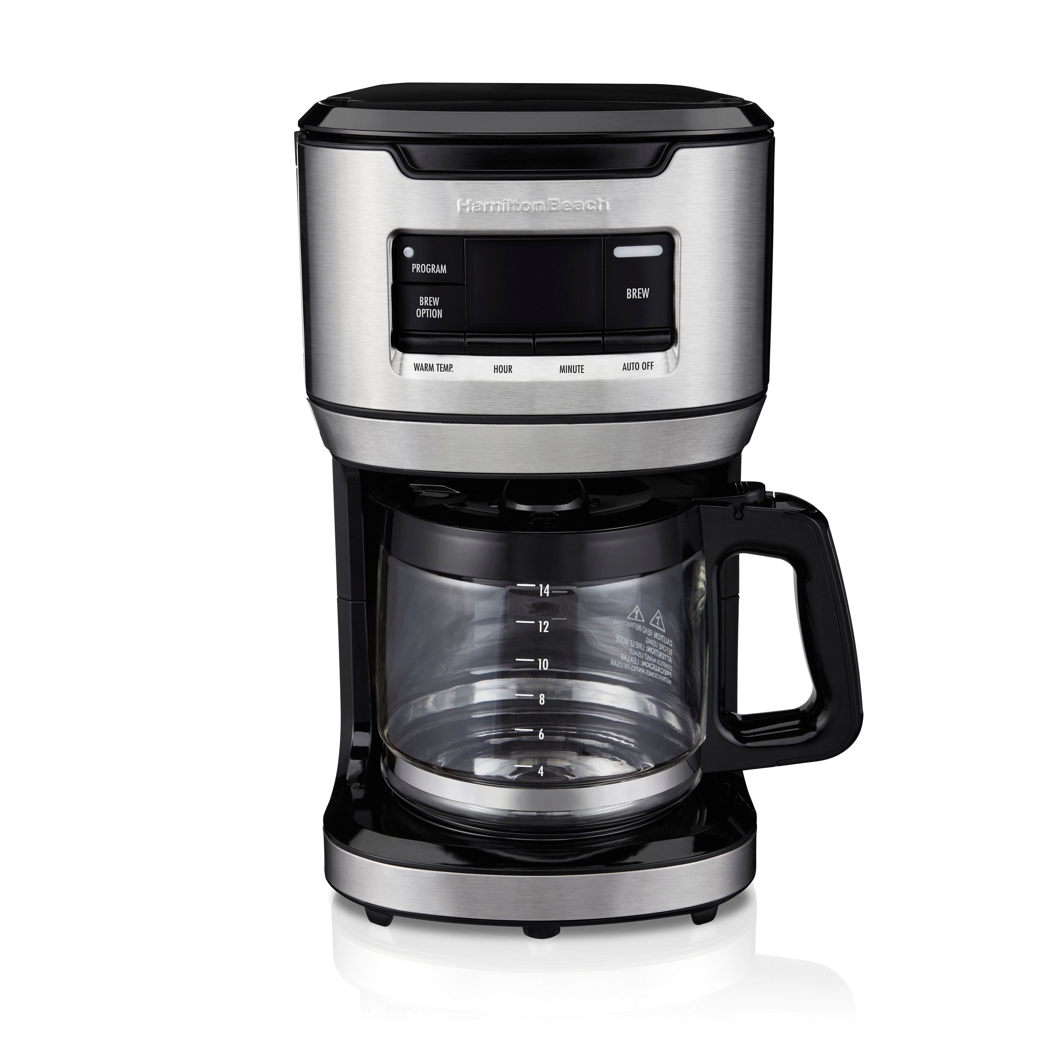 Hamilton Beach Front Fill 14-Cup Programmable Coffee Maker