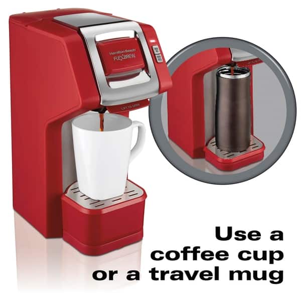 Hamilton Beach FlexBrew Coffee Maker, K-Cup Pods Compatible