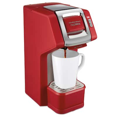 Hamilton Beach FlexBrew Single-Serve Coffee Maker Red