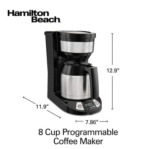 How to make 42 CUPS OF TEA in one shot. REVIEW on Hamilton Beach Coffee/Tea  Maker 