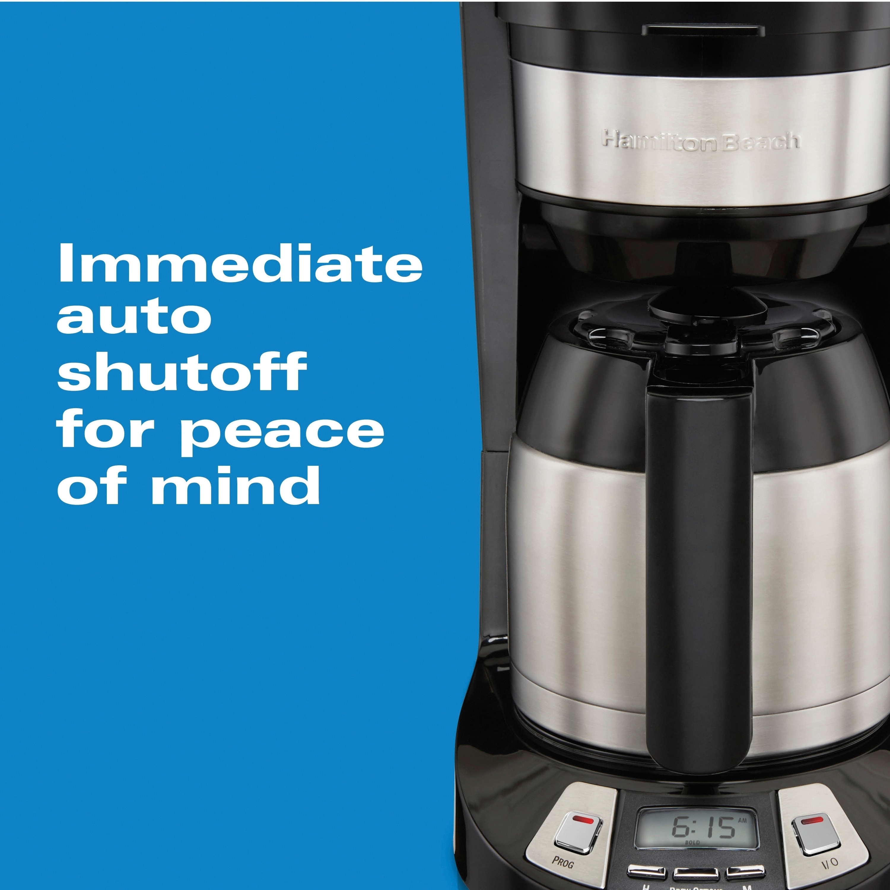Hamilton Beach® 12 Cup Programmable Coffee Maker Glass Carafe & Reviews