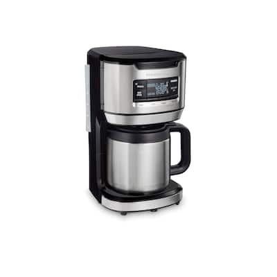 Hamilton Beach Programmable Front-Fill 12 Cup Coffee Maker with Thermal Carafe