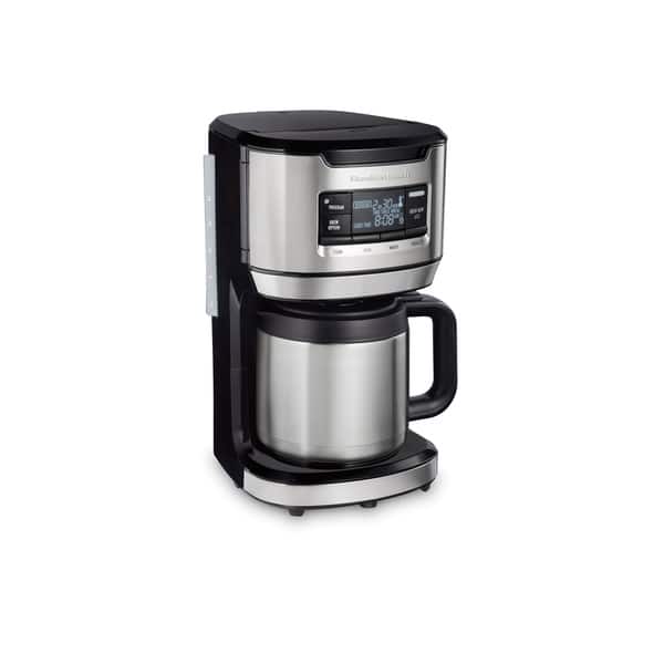 Hamilton Beach 12 Cup Thermal Carafe Programmable Coffee Maker - Black
