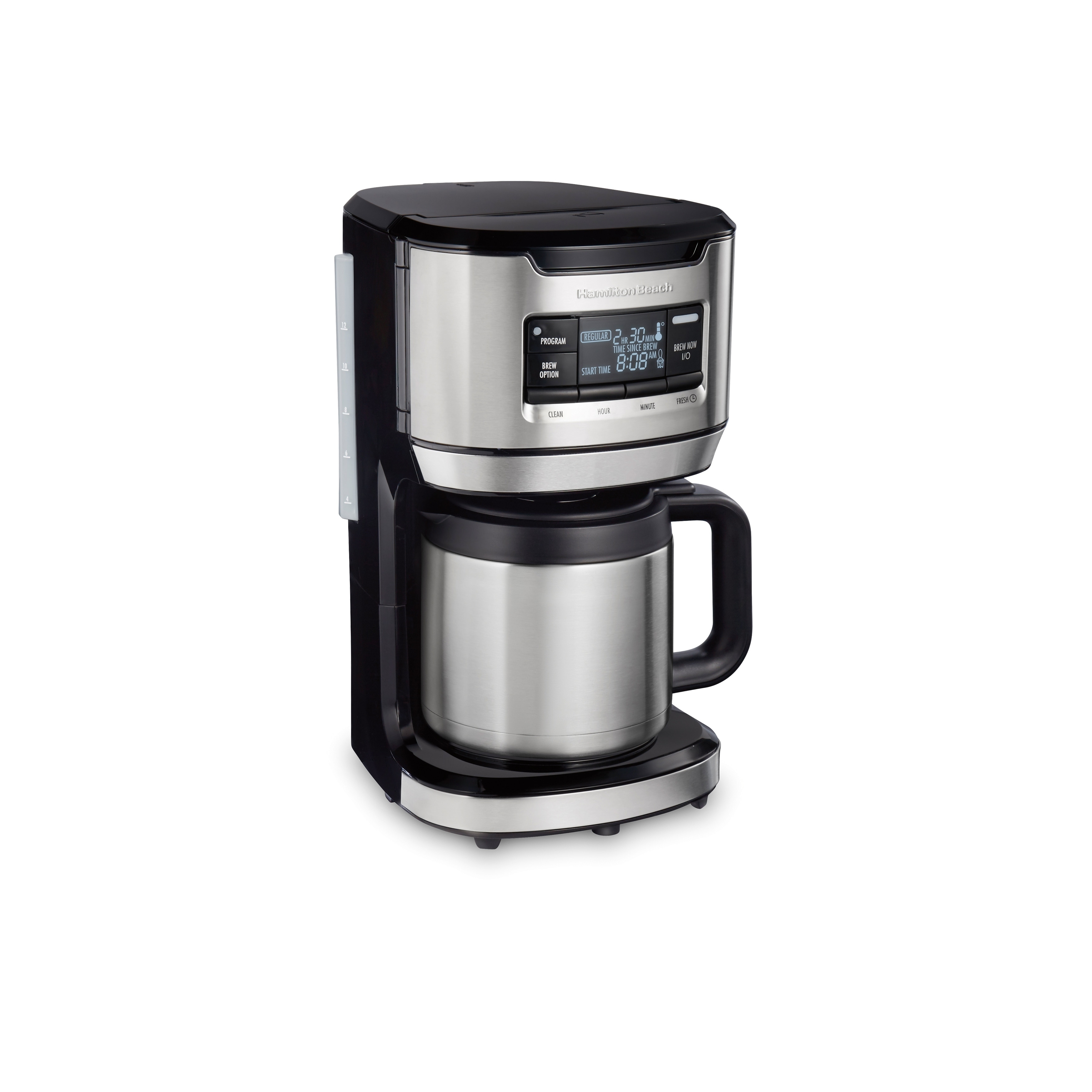 Hamilton Beach Black And Stainless Steel 2-Way Brewer 12-Cup