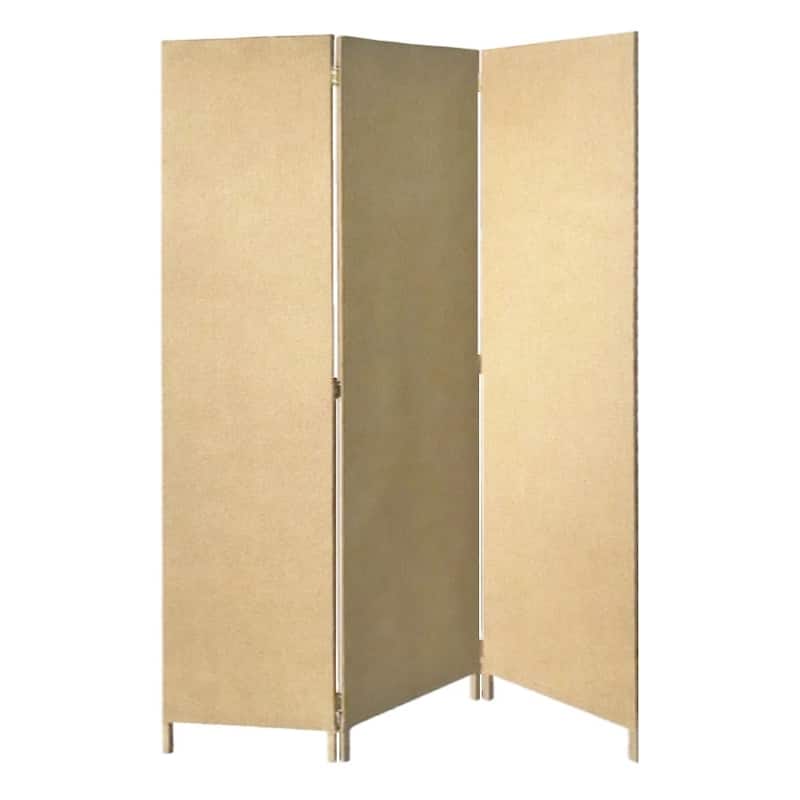 Screen Gems 3 Panel Fabric Soho Screen SG-361 Beige