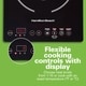 preview thumbnail 3 of 6, Hamilton Beach Single Induction Cooktop