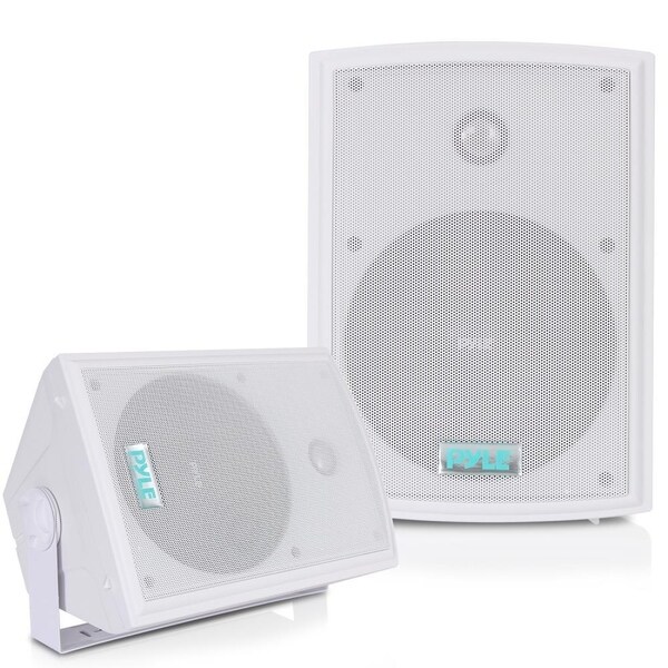 Outdoor Speakers Set Of 2 Waterproof Weatherproof Wall Ceiling