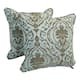 Option Blue Damask