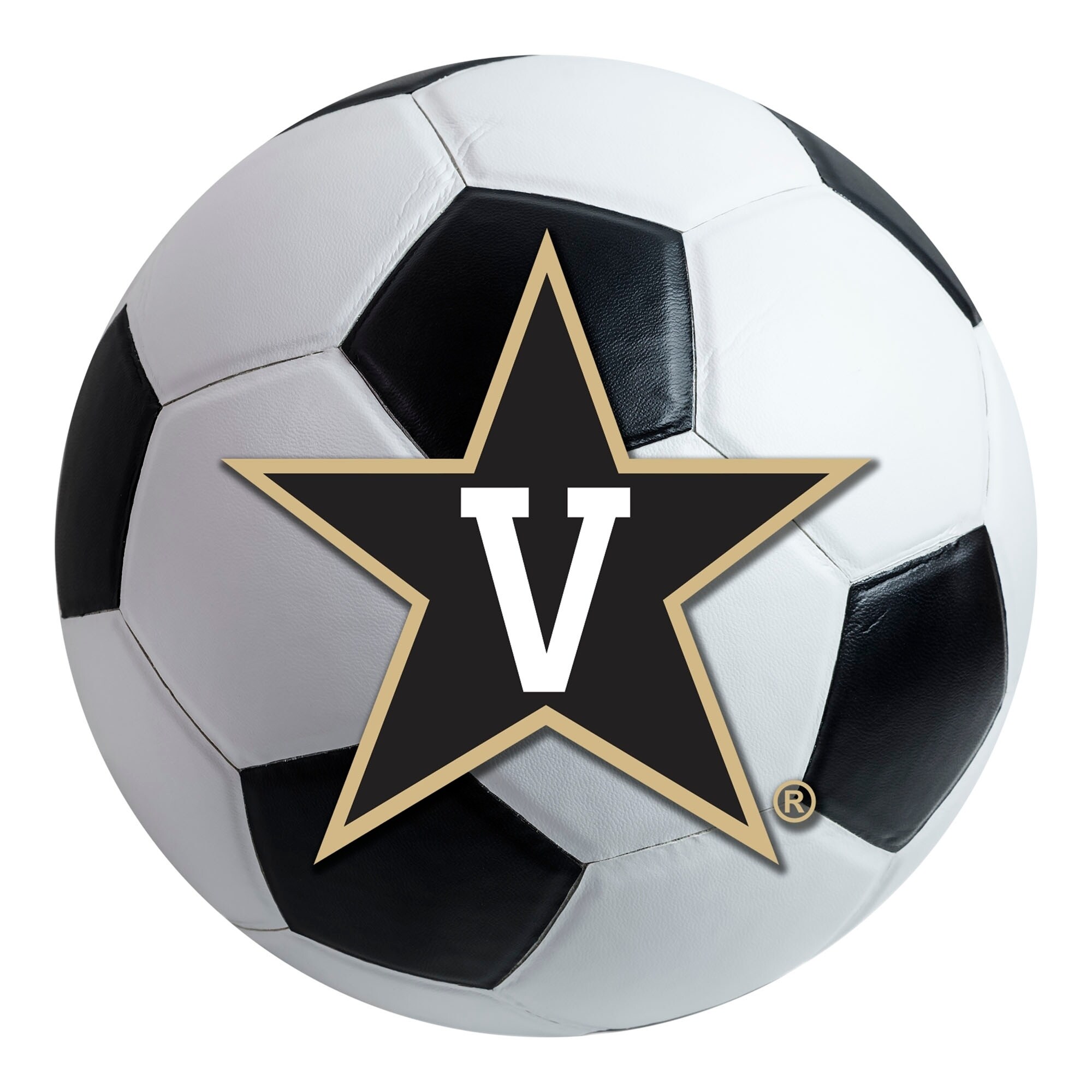 Fan Mats Vanderbilt University Soccer Ball//27 Diameter
