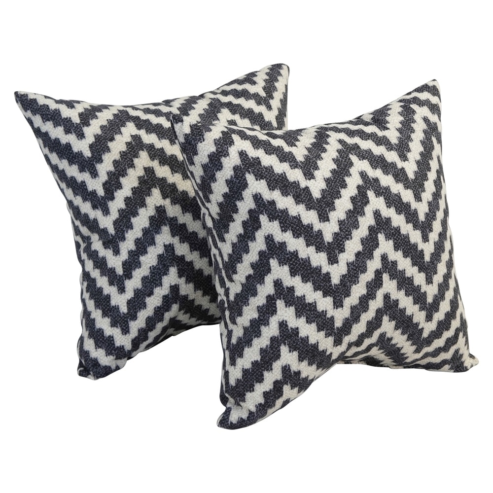 Blazing Needles 18-inch Chenille Throw Pillows (Set of 4) - On Sale - Bed  Bath & Beyond - 28736016