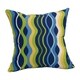 preview thumbnail 4 of 8, Blazing Needles 17-inch Square Polyester Outdoor Throw Pillows (Set of 2)